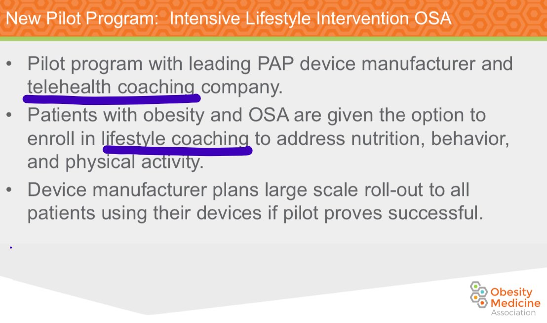 inhealthonline's tweet image. Dr. McConnell, OSA expert, covers our new inHealth OSA lifestyle therapy. #OMA2019 #inhealthonline #osa #cpap #obesitymedicine