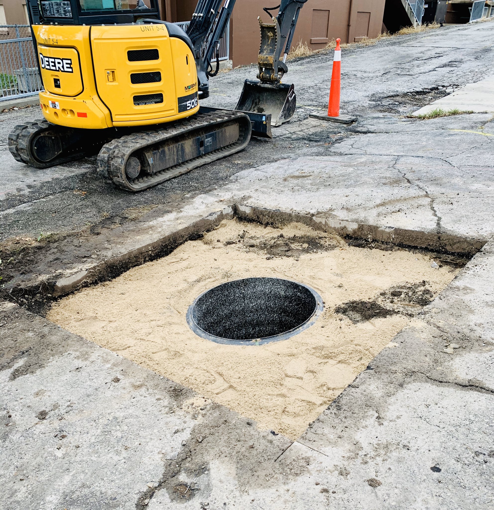 City of De Soto, KS on Twitter "HAPPENING NOW Our street crew is replacing a water meter pit
