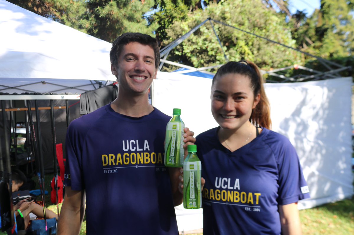 ucladboat's tweet photo. Very special thanks to @alodrink for sponsoring us at our race last weekend. Swipe to learn more about the sustainable and earth-friendly nature of ALO’s products!

#ucladb #ucla #bruins #clubsports #dragonboat #fun #fitness #paddling #water #alodrink #sustainable #earthfriendly https://t.co/rfwQxQchPm