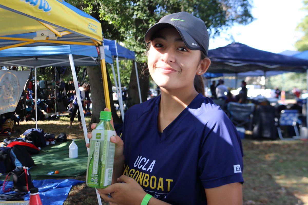 ucladboat's tweet photo. Very special thanks to @alodrink for sponsoring us at our race last weekend. Swipe to learn more about the sustainable and earth-friendly nature of ALO’s products!

#ucladb #ucla #bruins #clubsports #dragonboat #fun #fitness #paddling #water #alodrink #sustainable #earthfriendly https://t.co/rfwQxQchPm