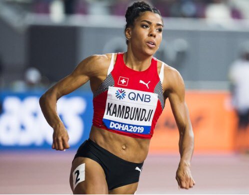 AlexiaCeppi's tweet photo. Well done to Ms Kambuja for the bronze medal #athleticsdoha2019 #swissathletics https://t.co/1t7OSuYarq