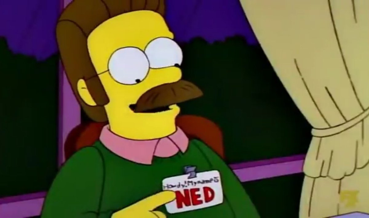 Yo soy NED Flanders.