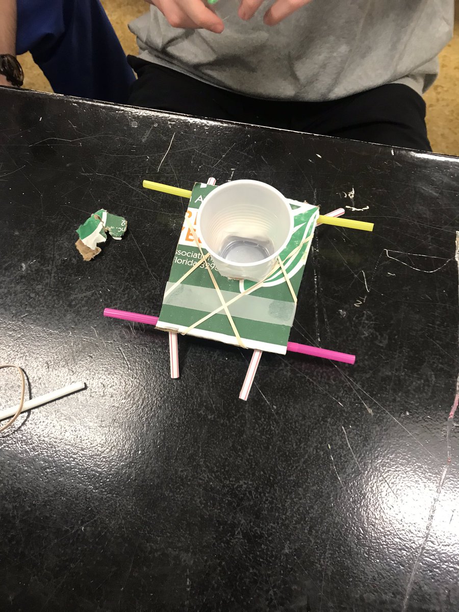 CoachEtheredge's tweet photo. SS building lunar landers that will safely land our marshmallow astronaut on 3 different surfaces. #WeRArab #ArabCSVision #EarthAndSpace @ArabHighSchool @ALSciTeachers @NASAEducation https://t.co/1cLhRZp5ub