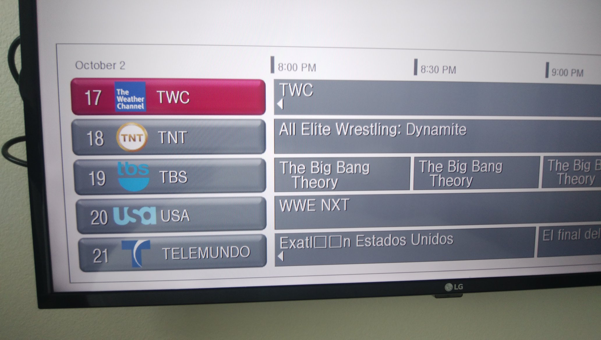 O Xrhsths 週刊プロレス Sto Twitter アメリカのプロレス界は今日から18年ぶりにテレビ 戦争開戦です 日本で例えるならば ゴールデンタイムに地上波でプロレス番組が２つ放送されているようなもの 歴史的な一日になりそうです 井上 Wwenxt Aewdynamite 週プロ