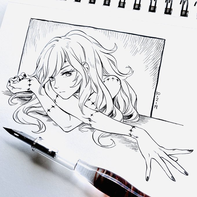 2: little stitches✖️✖️✖️
#inktober2019 #inktober 