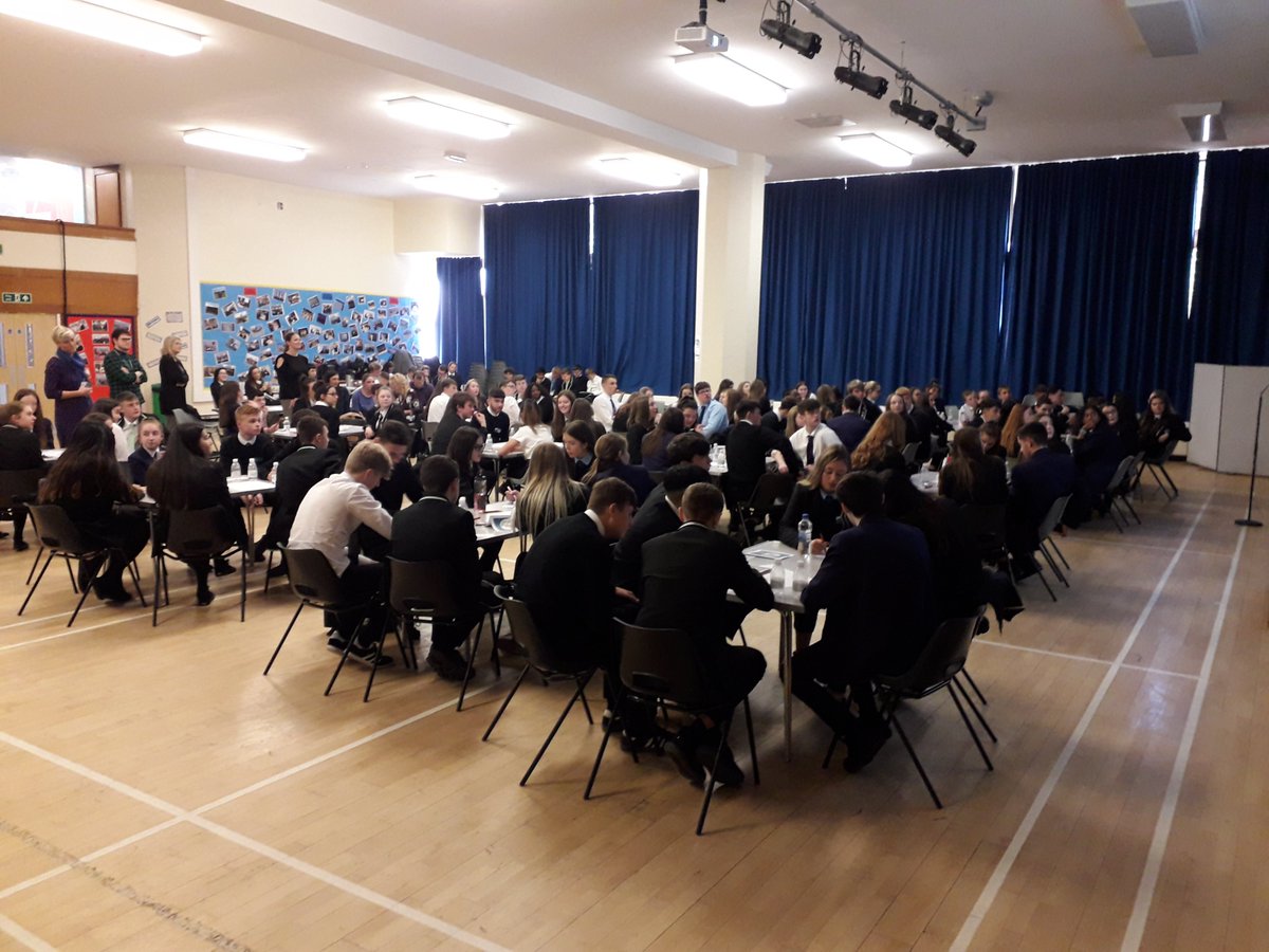 S5 enjoying taking part in Maths Week Scotland 2019 senior pupil conference. It’s vital that we raise awareness about the importance and relevance of maths as these skills provide the essential framework for life-changing advances science, engineering and Maths. #widerachievement