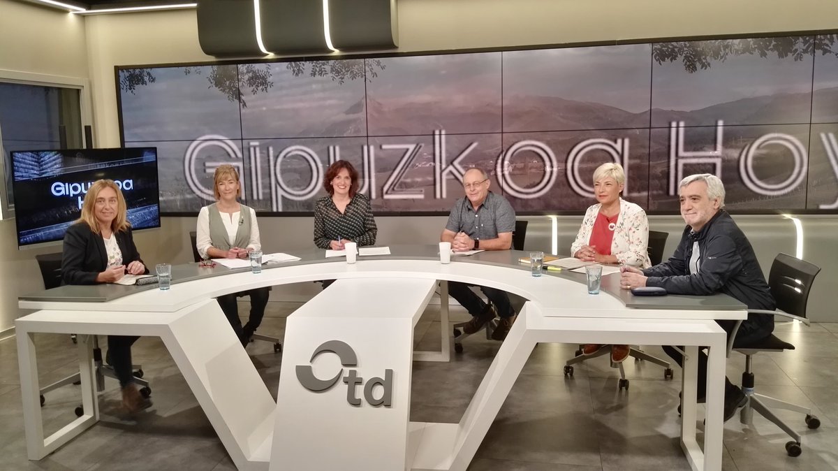 Arrancamos temporada en @teledonosti #GipuzkoaHoy esta noche a las 22.00 con los portavoces en Juntas Generales y muchos temas a debate: precariedad laboral, cambio climático...