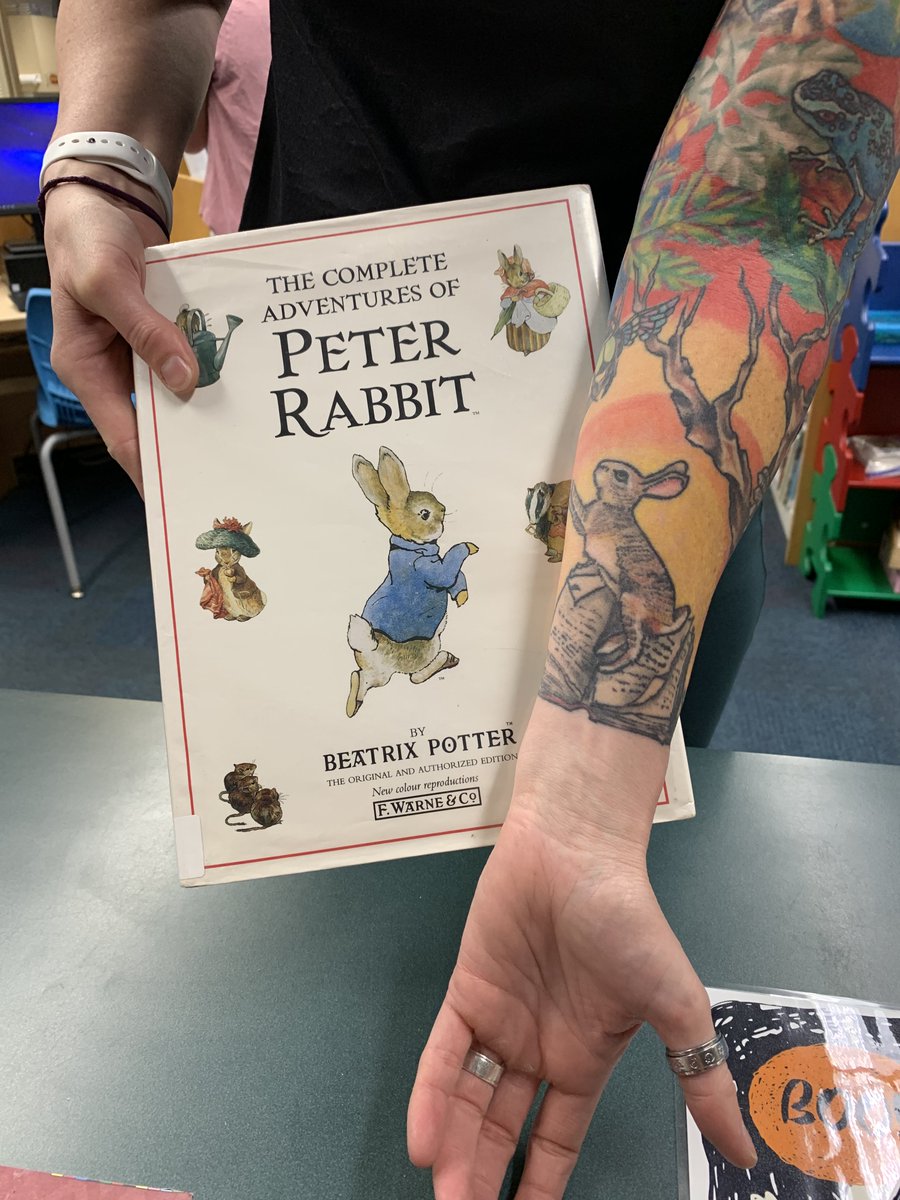 Tattoo artist related to Beatrix Potter is carrying on authors legacy in  her own way  Wales Online