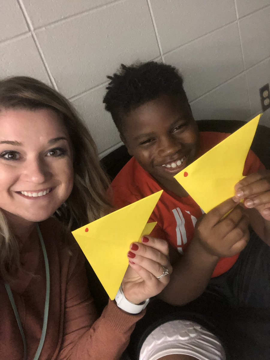 BVMartinELA's tweet photo. Origami fun in seminar today! @hssdbv @HSSD https://t.co/3gerbOYElG