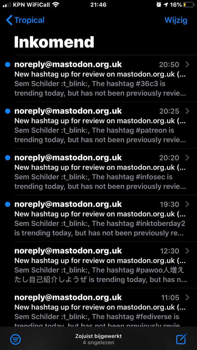 xvilo's tweet image. #mastoadmin life. #gettingAnnoying. Why is this needed?