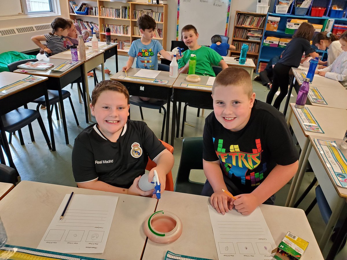 Ashleyvincentst's tweet photo. Spraying skittles with water bottles while learning about weathering and erosion in Science. The best part we get to eat new skittles after! #grade4fun @Hazelwood_Elem https://t.co/rRotr3du5E