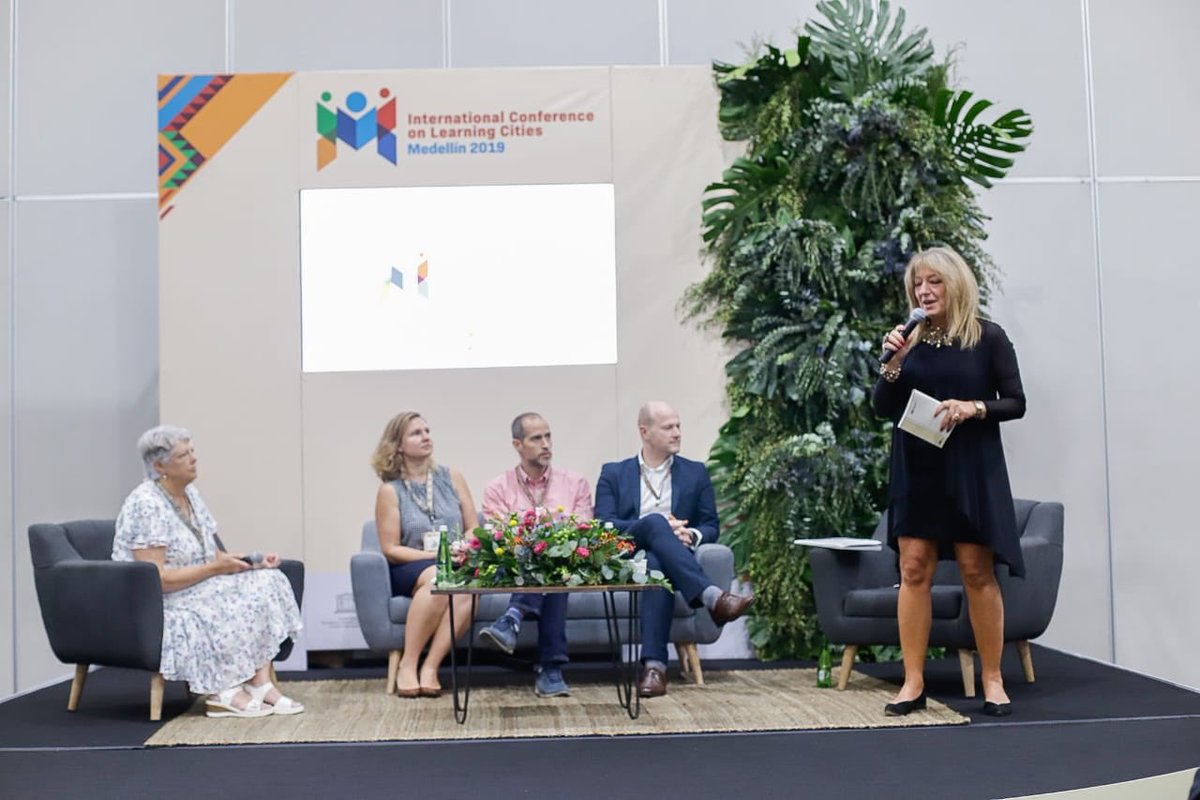 UIL's tweet photo. Very rich debates in #learningcities19 workshops on green cities, #employment, city planning, and #inclusion of those often marginalized! https://t.co/5p5FZO5Q8X
