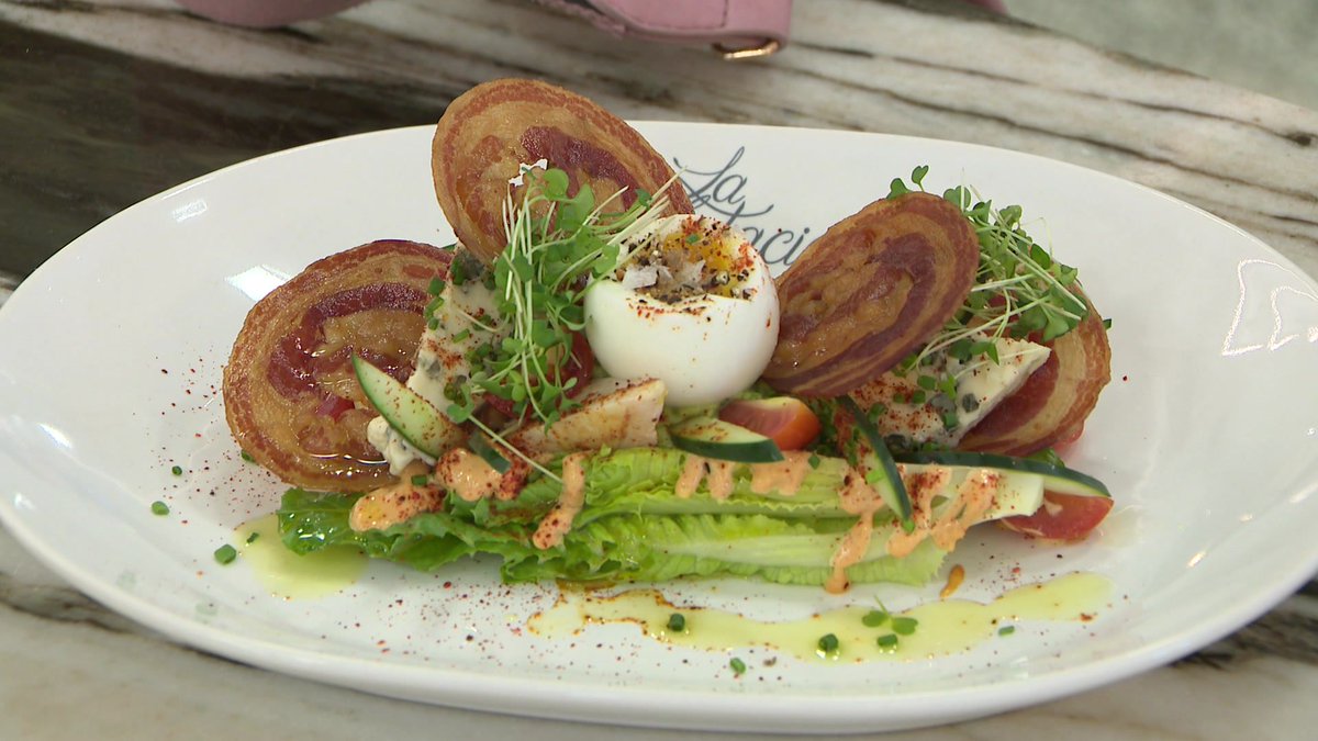 CBSMiami's tweet photo. #DigitalBite: Chef Pierre Morat puts a French twist on the American Cobb Salad at his La Estación American Brasserie at Virgin MiamiCentral.
https://t.co/L7zsXnyNQZ
@VirginMiaCntrl @LisaPetrillo
#Food #Foodies #CobbSalad #nomnom https://t.co/Bs5HTUT6Rb