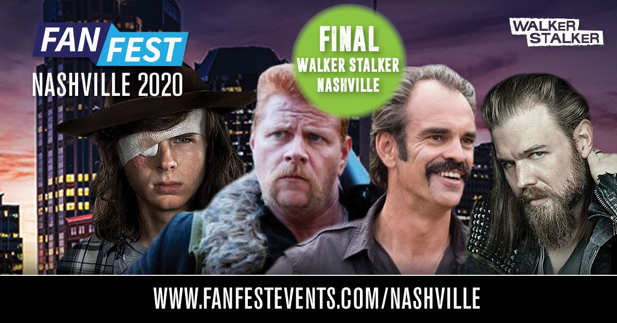 NASHVILLE! It's the FINAL Walker Stalker Con! 
Join us for one last gather of The Walking Dead! We'll be adding more of your favorites!
Get your passes today! fanfestevents.com/nashville #WSCNashville