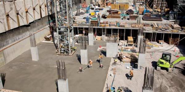 GFLenv's tweet photo. We're proud to be providing excavation services for the Waterfront Innovation Centre office and retail development in Toronto. Can you spot our signature green machine? #GFLinfrastructure https://t.co/9OdKxLMXxQ https://t.co/Kphl9WxaSC