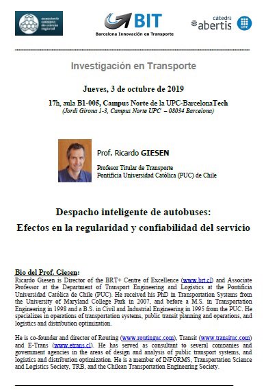 FrancescRobuste's tweet image. #BarcelonaTech @la_UPC @EscolaCaminsUPC #BIT @RicardoGiesen