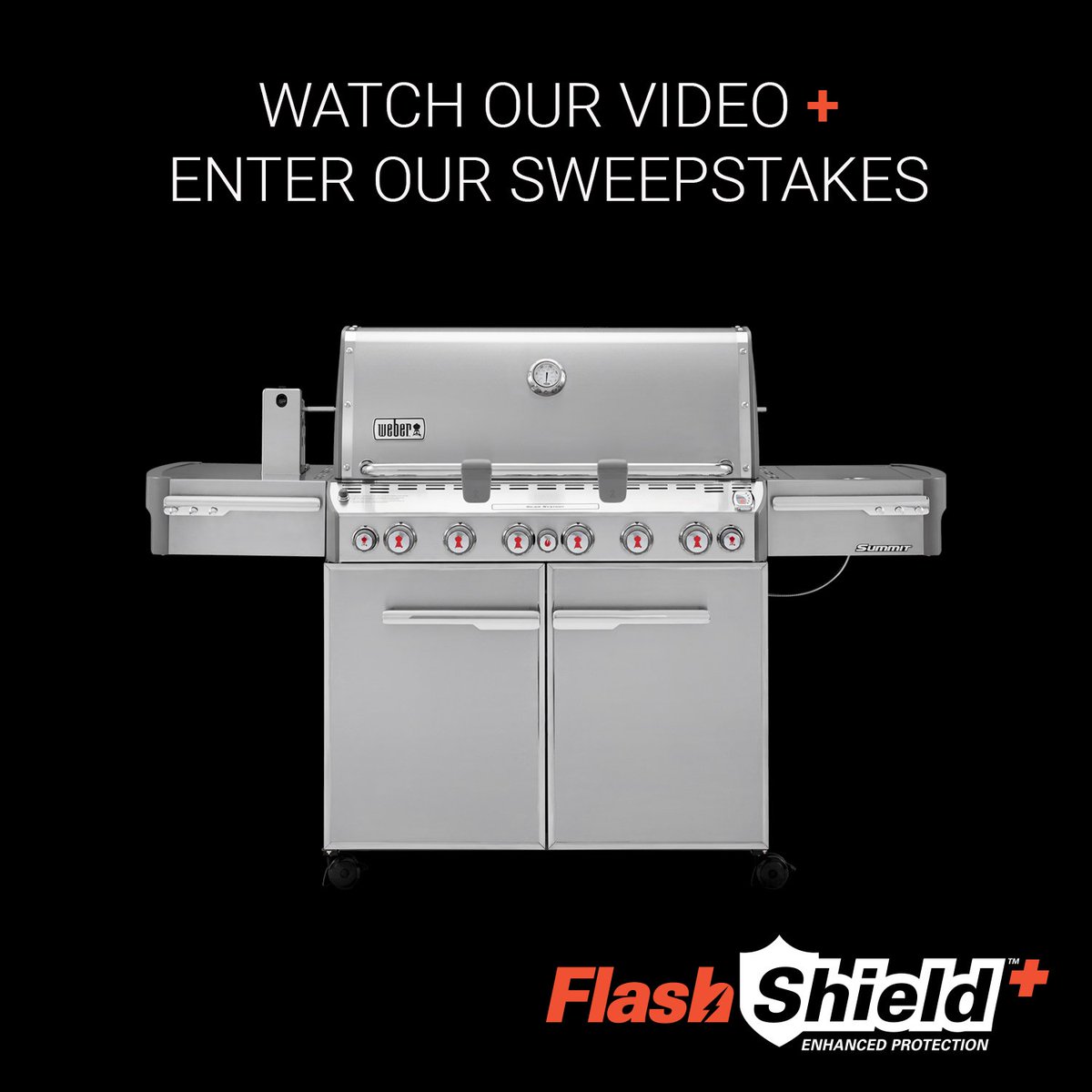 GastiteUS's tweet photo. FlashShield+ has FOUR new layers of safety. Visit https://t.co/yzSYCZflRd + watch our video + enter to win a Weber Outdoor Kitchen Grill! #gastite #flashshieldplus #weber https://t.co/fR4vS0ygjn