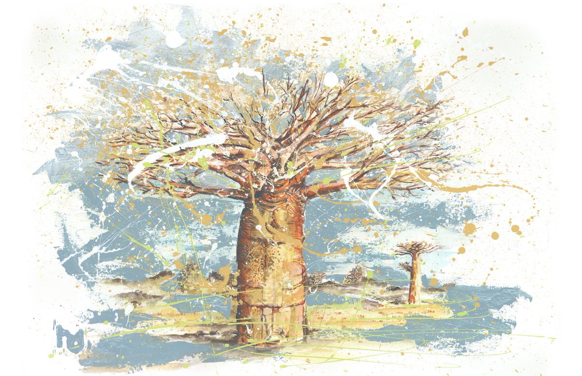 AppleseedDesign's tweet image. Excited to share the latest addition to my #etsy shop: Beguiling Baobab etsy.me/2n0m434 #art #print #digital #unframed #bedroom #horizontal #landscapeprint #baobabtree #abstractrealism