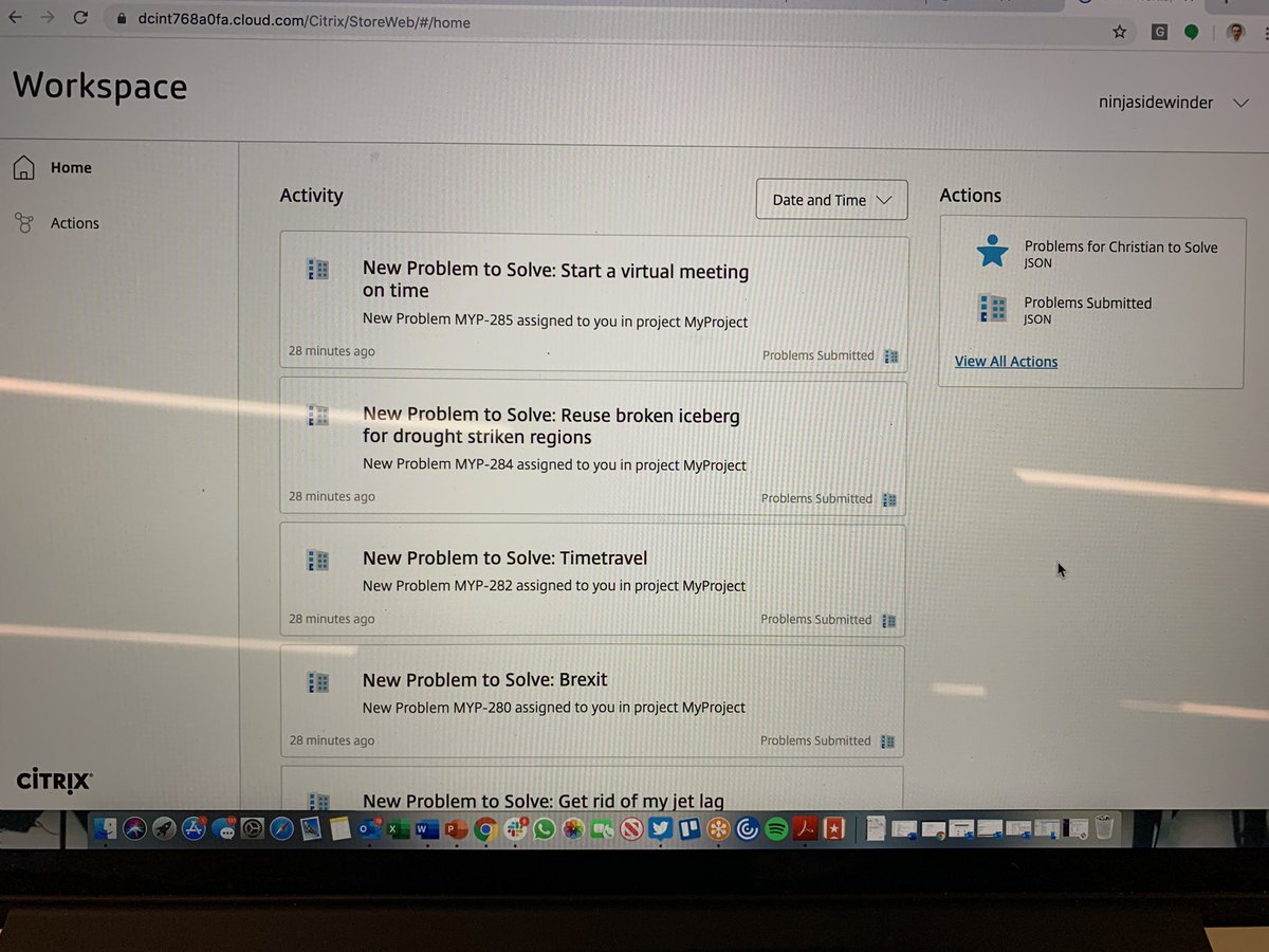 safio7's tweet image. Alrighty. Got my first #microapp up and running. Basically a app to capture problems for @reillyusa to solve. What do you think?? #CitrixConverge @CitrixANZ @pjhough
