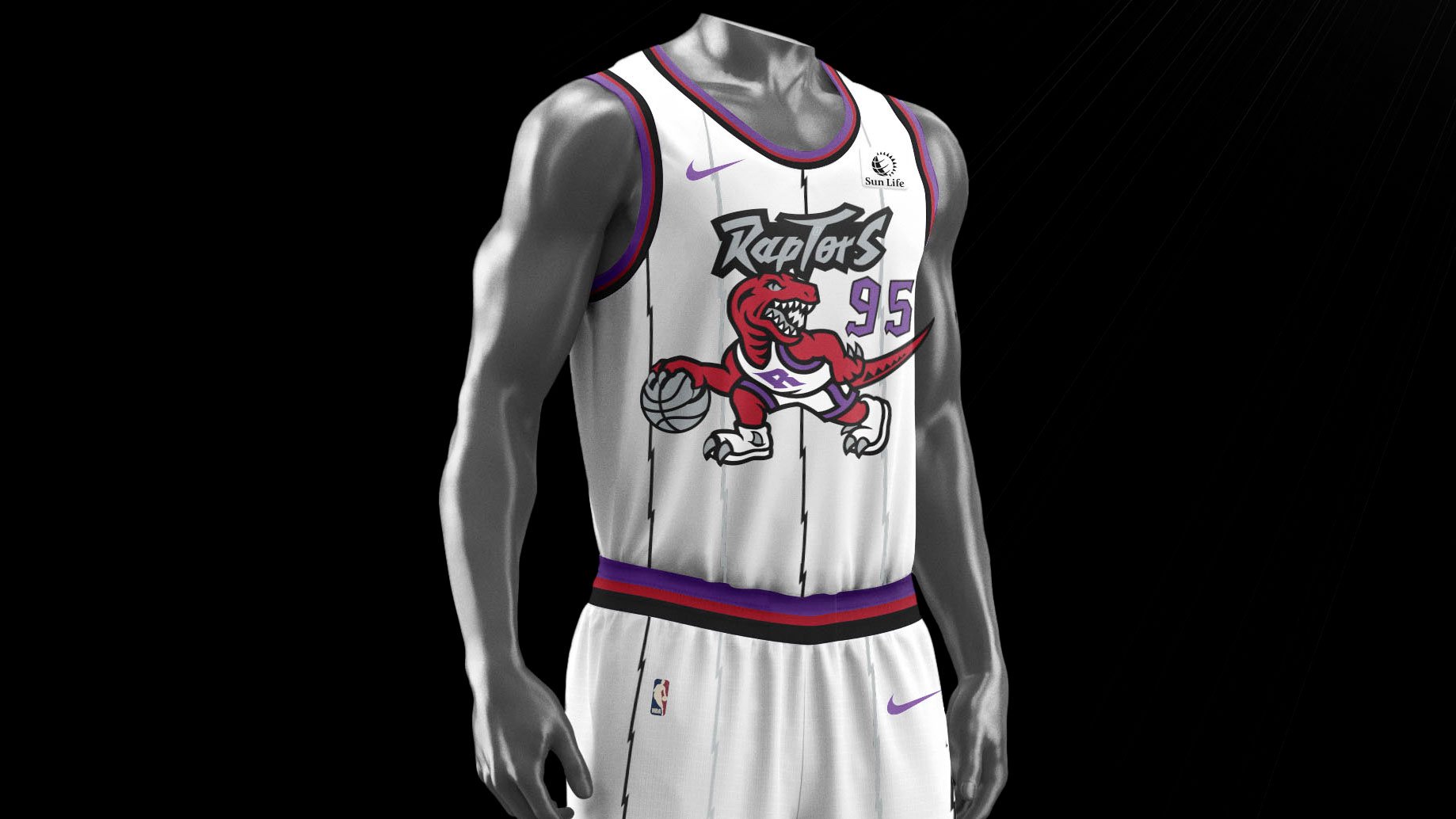 Toronto Raptors Throwback Jerseys