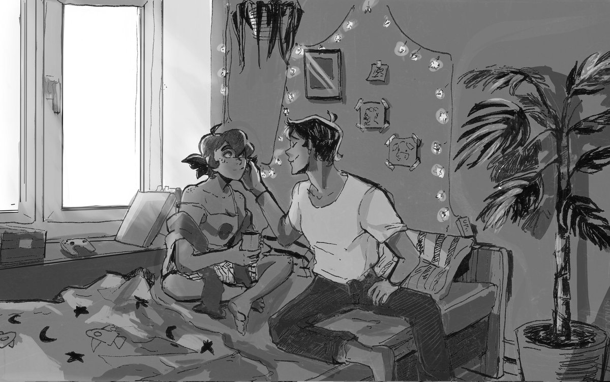 susurakocy_art's tweet photo. INKTOBER 2019 Day 2: Mindless (morning with my soulmate) Plance💙💚
 I also mindlessly draw those two on my bad day so... here you go!

[♡TAGS♡]
#inktober2019 #inktober #inktoberday2 #plance #pidgace #cyance #waterforyourplance @Voltron https://t.co/uudaZS9Q08