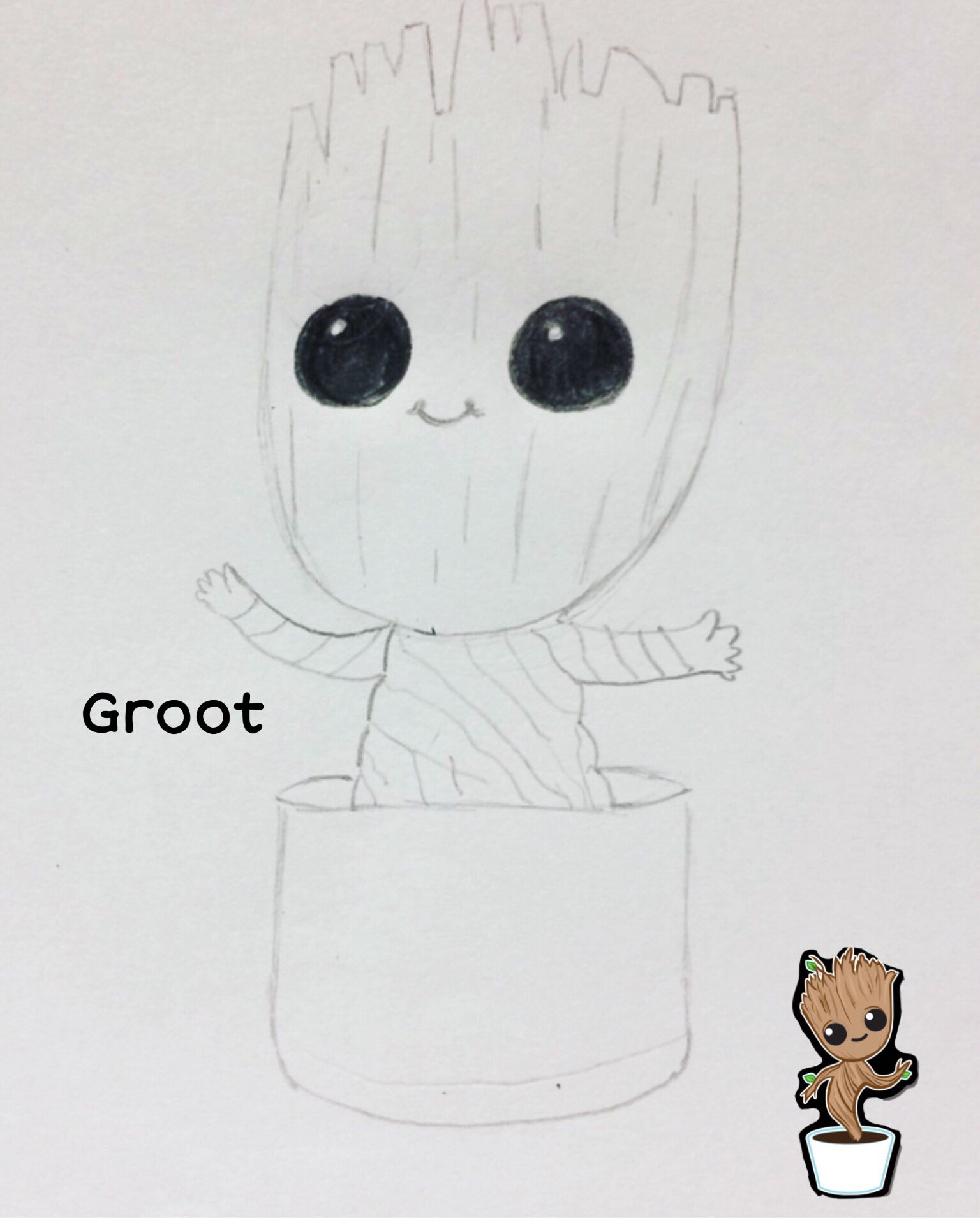 Aurore Dessy Twitterissa Groot Dessin Crayon Drawing Draw Art Gardiendelagalaxie Bebe Bebegroot Groot Avengers Disney Marvel Personnagedisney Personnagemarvel T Co Bxmkb7dbum Twitter