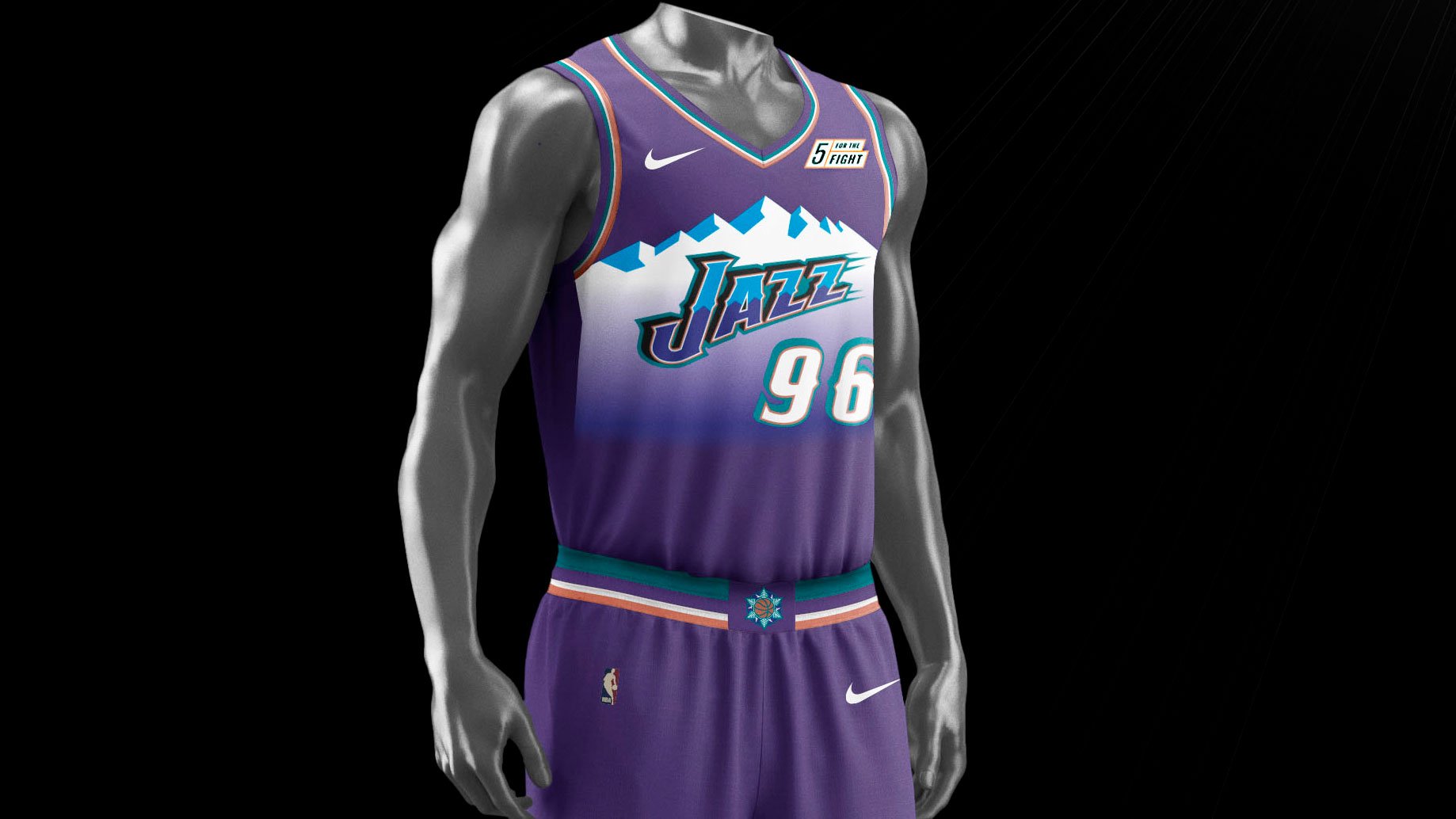 Utah Jazz Throwback Jerseys, Vintage NBA Gear