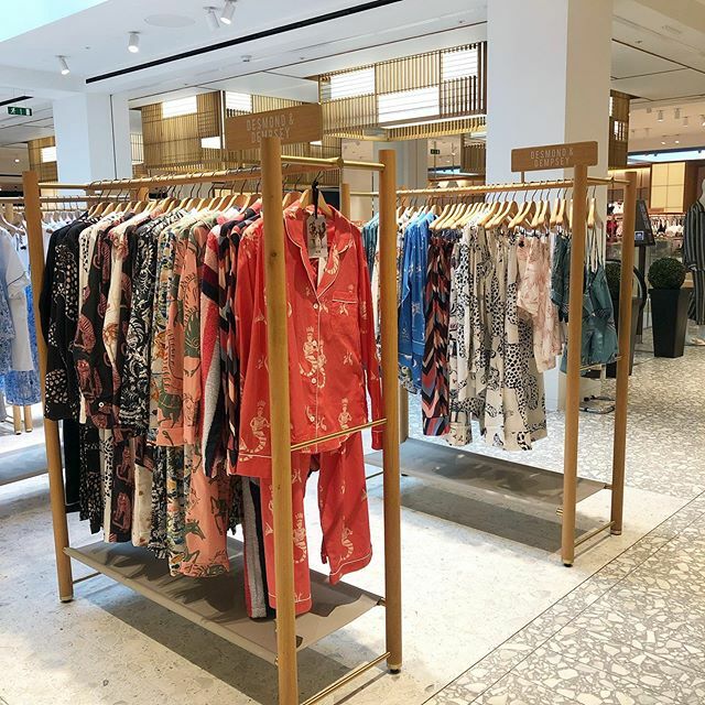The new @desmondanddempsey collection looking dreamy in <a href="/Selfridges/">Selfridges</a> this afternoon... ift.tt/2n0DegZ