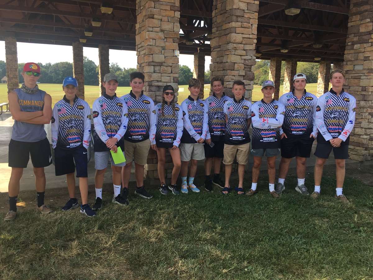 commandofishing's tweet photo. Hot but fun day on the water at our 4th Annual Sumner County fishing tournament! HHS anglers took home 2nd and 3rd Place @hhscommandos https://t.co/u0osjZGTII