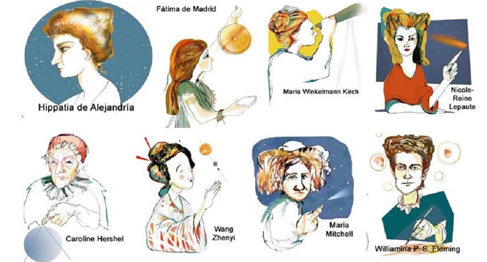 Bibliotecas3C's tweet photo. La Universidad Popular de Tres Cantos inicia curso rescatando el papel de la mujer en la Astronomía https://t.co/n8iRK0jjpz https://t.co/A6ZFjLkmF2