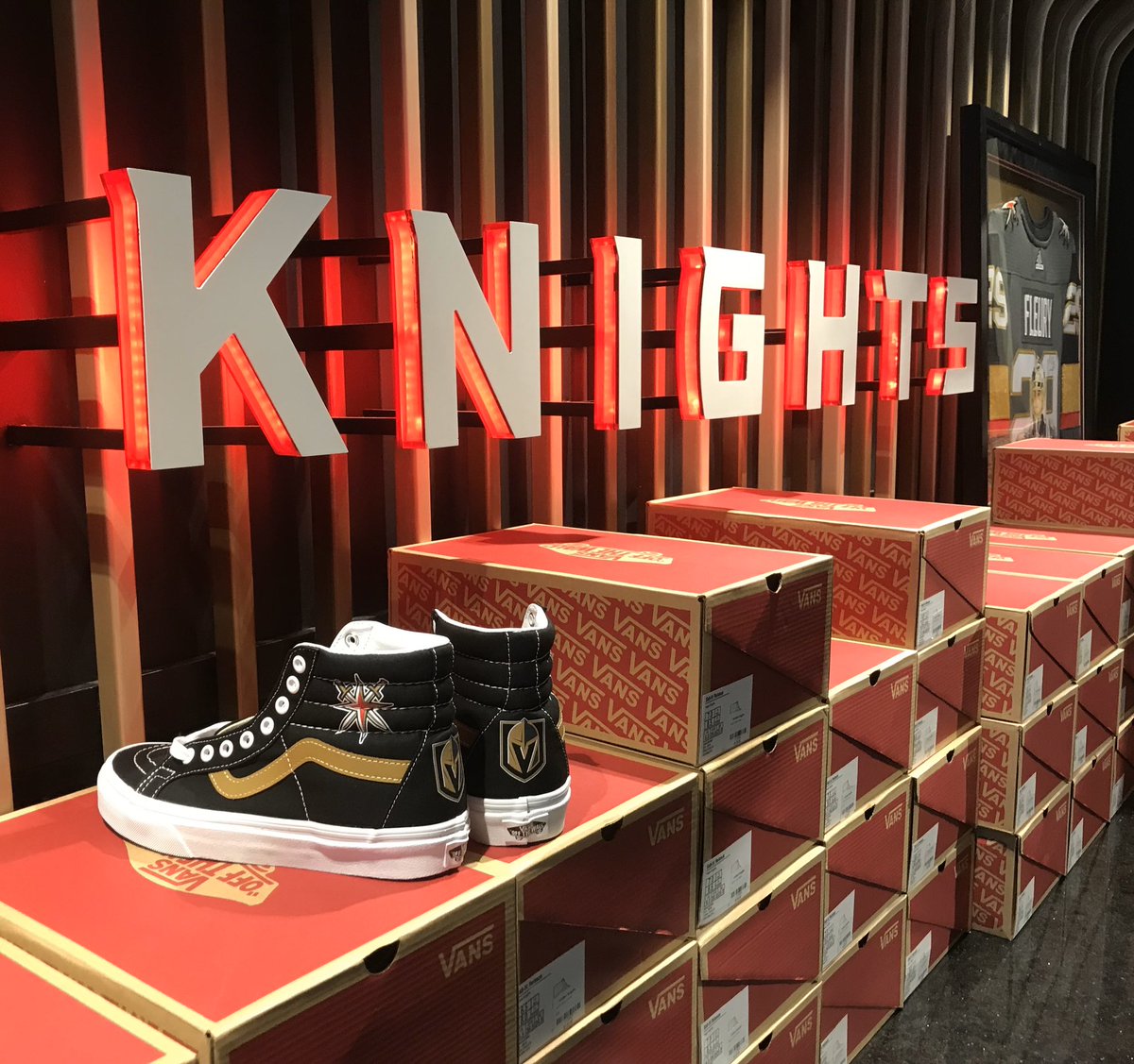 vegas golden knights vans shoes