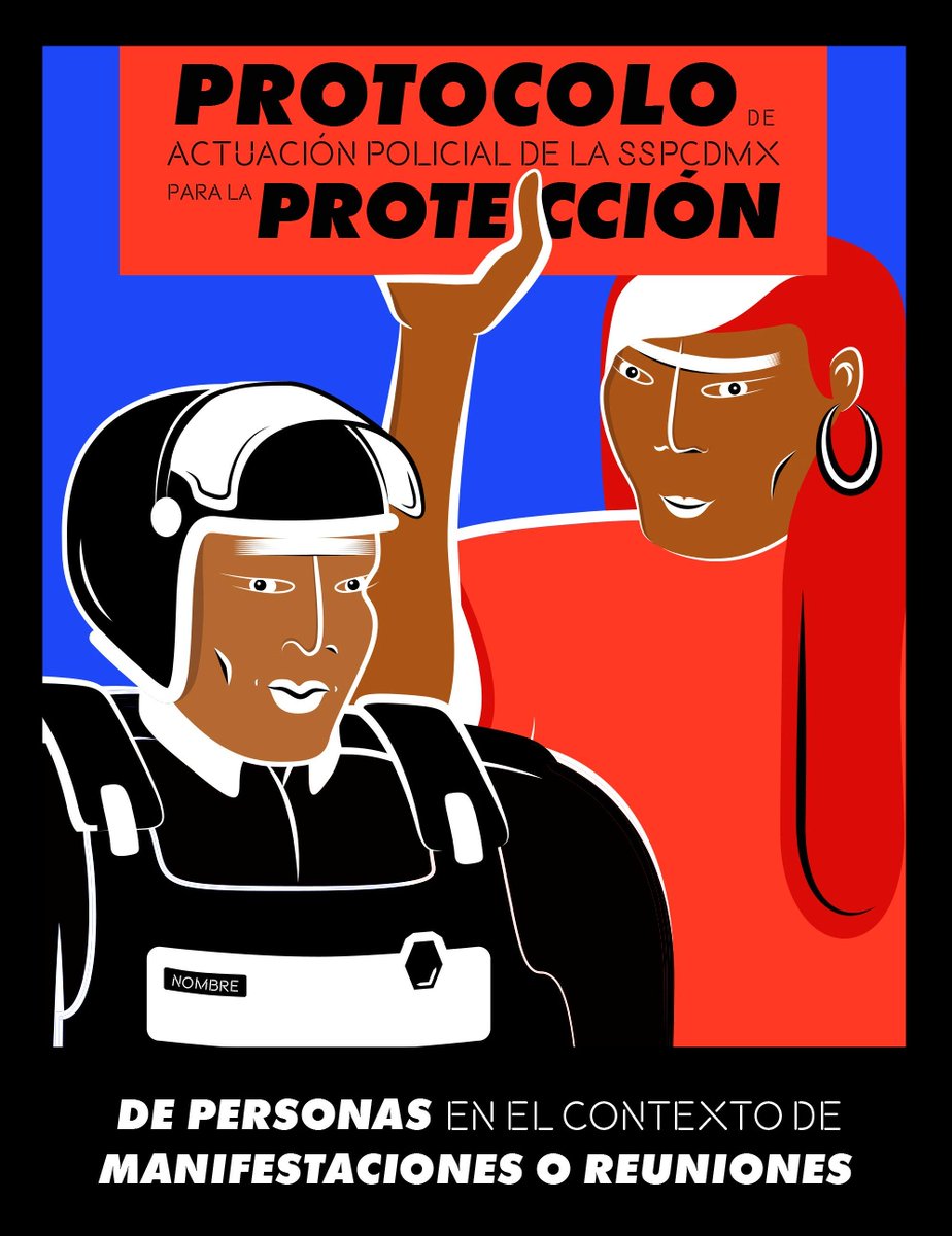 CentroProdh's tweet photo. 👀 Si vas a la marcha del #2deOctubre, te recomendamos descargar, leer y compartir el Protocolo de Actuación Policial de la @SSP_CDMX para la Protección de Personas en el Contexto de Manifestaciones del @Frente_Libertad

¡Infórmate! 👉🏻 https://t.co/ruNqhK2yZo

#OlvidarEsRepetir https://t.co/gprabvUdbS