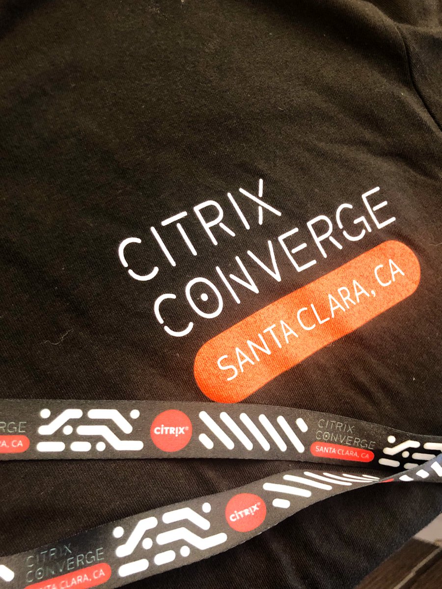SChhen's tweet image. #citrixconverge day!