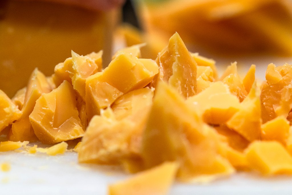 The most impeccable dish requires the highest quality of ingredients. Loving this 18 month aged Gouda cheese! #SimplyDelicious #AgedGouda #SantuariLa