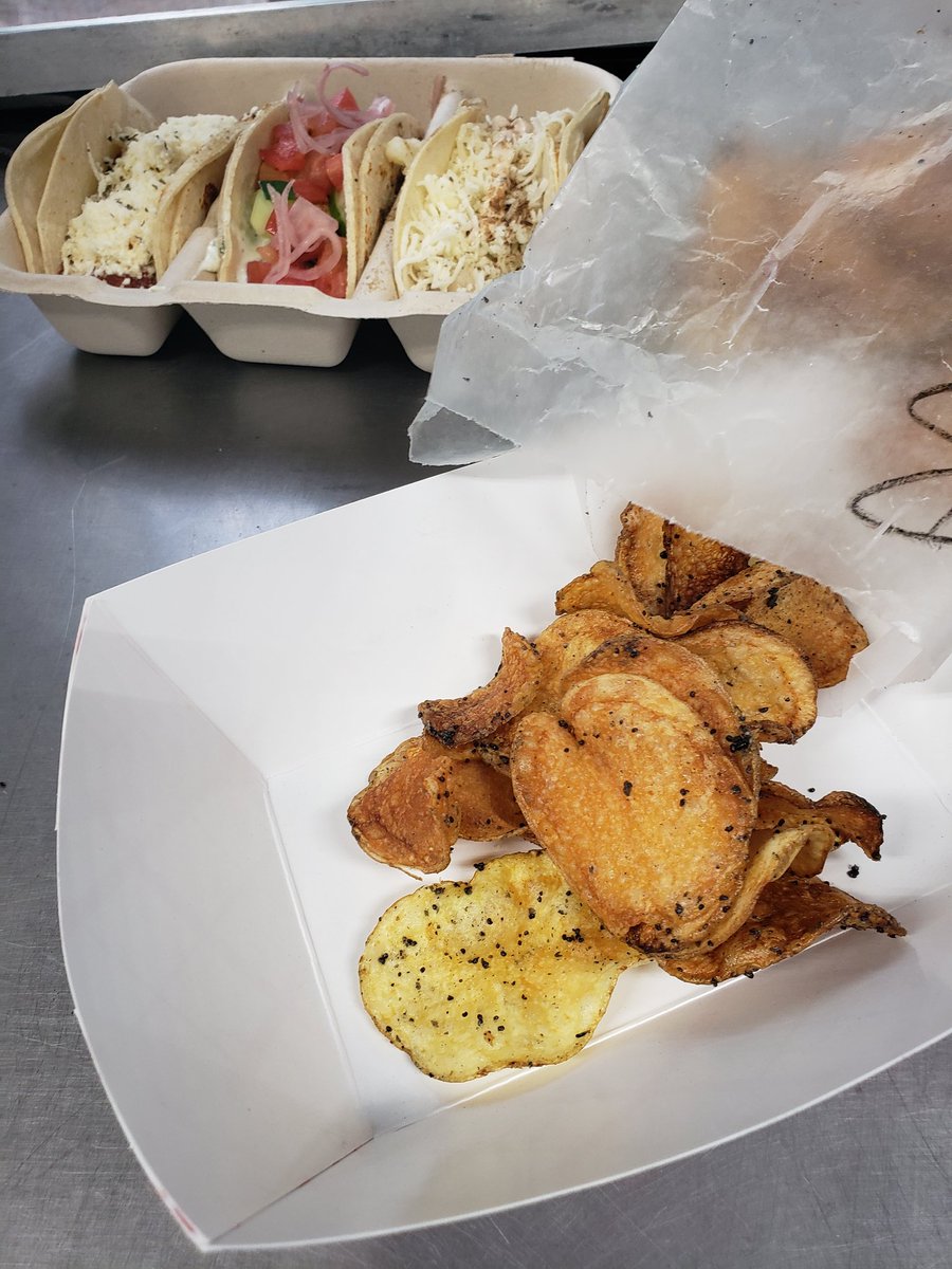 TacofiedTruck's tweet photo. New #chips! Introducing Schmeer - Everything Bagel spice #potatochips.
Available tonight at @proclamationale till 8. Try some today!
#HG80 #fastfowardfood #foodtruck #foodtrucks #eatlocal #eatlocalri #farmtotable #craftsoda #rhodeisland #rhodeislandfood #untraditional #whynot https://t.co/W0ltLKu6x8