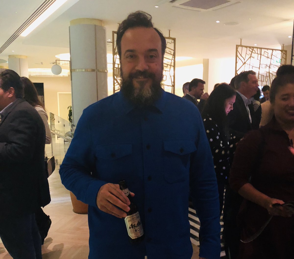 50BestBars's tweet image. Tato Giovannoni from Florería Atlántico in Buenos Aires joining the party at the Welcome Drinks for The World’s 50 Best Bars 2019! #Worlds50BestBars #HaloBarAngel @asahisuperdry