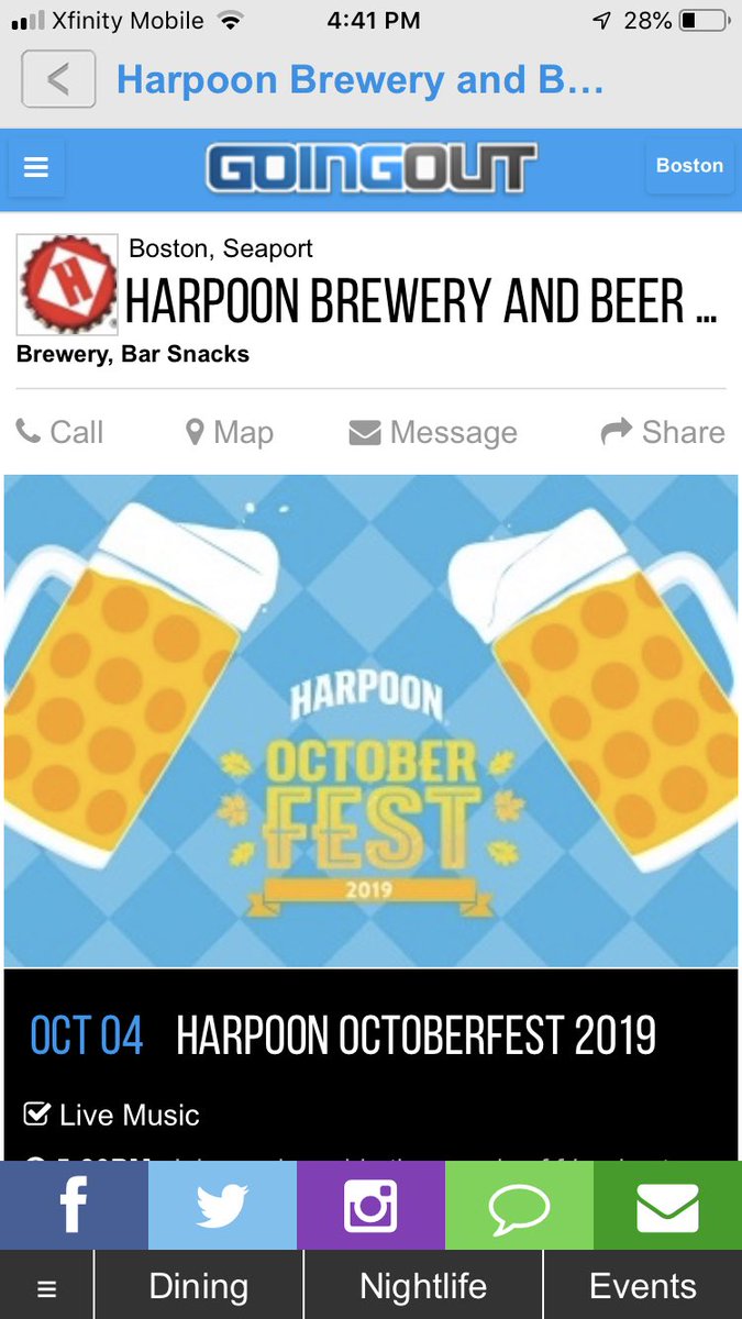 GoingOutRI's tweet image. This weekend! #boston #beer #octoberfest @harpoonbrewery
