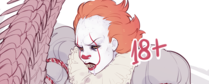 #Pennywise   
one more...
sorry🙏 
nsfw/privatter.net/i/4095678