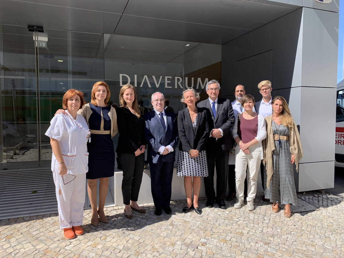 Enjoyed interesting visit to clinic of  <a href="/DiaverumGlobal/">Diaverum</a> in Estoril together with the 🇵🇹🇸🇪 Chamber of Commerce <a href="/camara_sueca/">CLS - Câmara de Comércio Luso-Sueca</a> .  Many thanks for  warm welcome and for showing and sharing coordinated concept of care.