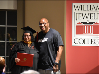 williamjewell's tweet photo. Last night, #RickyKidd shared his experience of being wrongfully convicted of a double murder and spending 23 years in prison. We're so glad we got to help Ricky's daughter, Jazmine, give him a part of his life back... Seeing her graduate from Jewell! ❤️ You're both so inspiring! https://t.co/CXn1jPP122