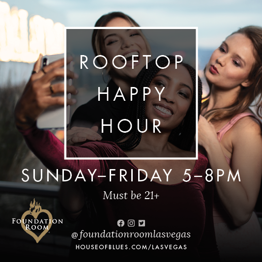 HOBLasVegas's tweet photo. The #BestViewInVegas is at @FRLasVegas. Take it all in at Rooftop Happy Hour. Sunday - Friday, 5pm-8pm. 💜 #BestViewInVegas #FoundationRoomLasVegas #HappyHour https://t.co/fglzd3znGX
