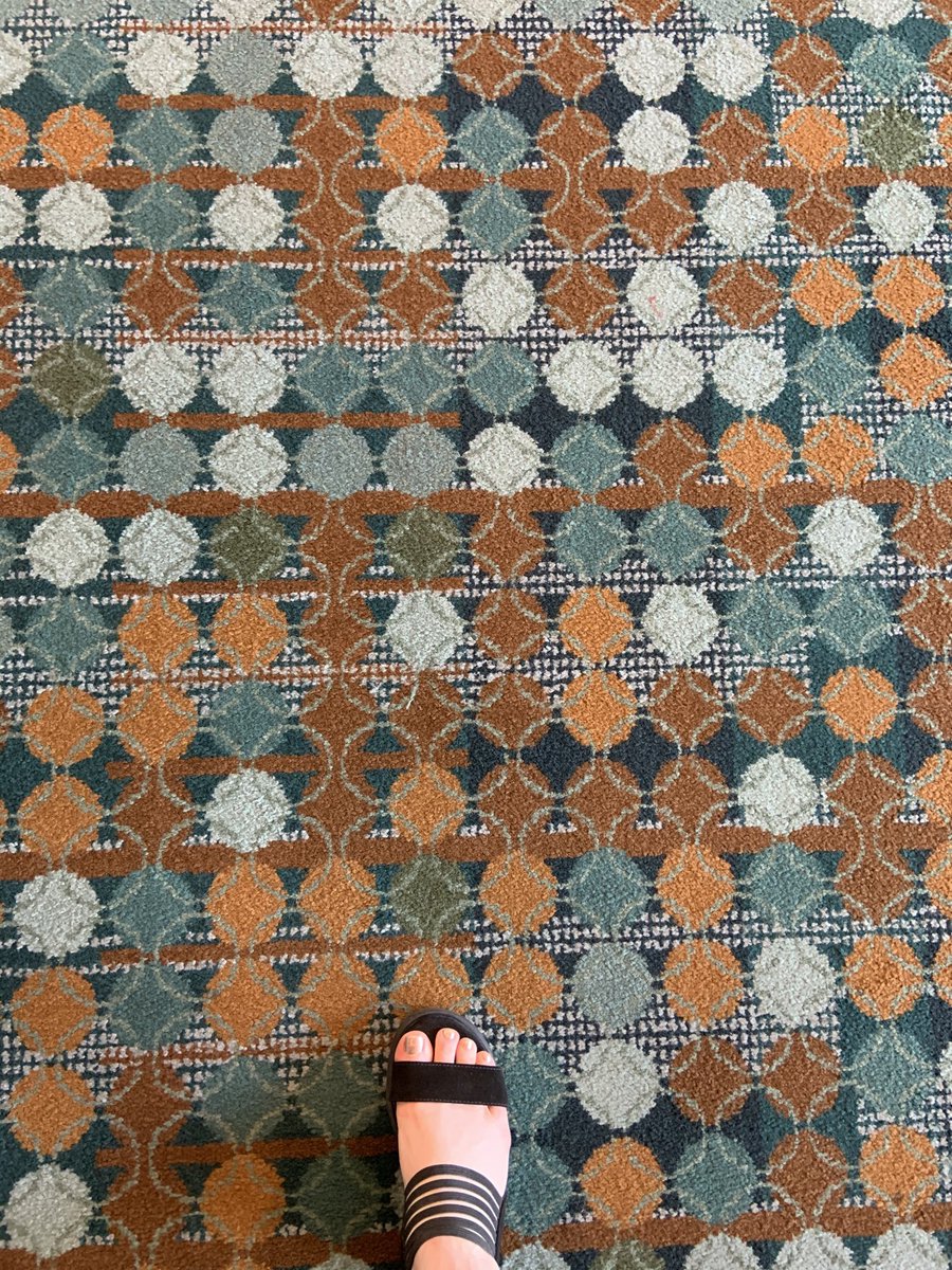 dcrescitelli's tweet photo. Waiting to get my badge for #NCTMnashville19... look at the floor! What do you #noticeandwonder? https://t.co/M4UnLI9ndh