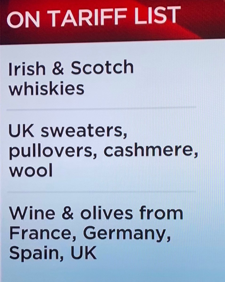 Up4Yes's tweet image. Dear ⁦@SenateGOP⁩ - Here’s the #EUtariffs. Ready to #ImpeachTrump yet?