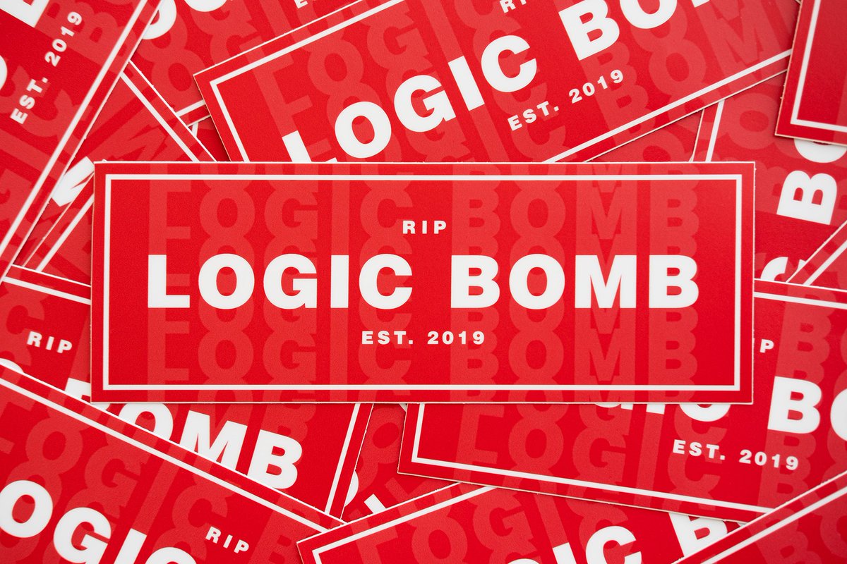 logicbomb_rip's tweet image. New sticker alert‼️Use code SPOOK20 for 20% off your entire order now through Halloween 🕸⚰️ #logicbombstickers #logicbomb #stickers #hacker #spooky