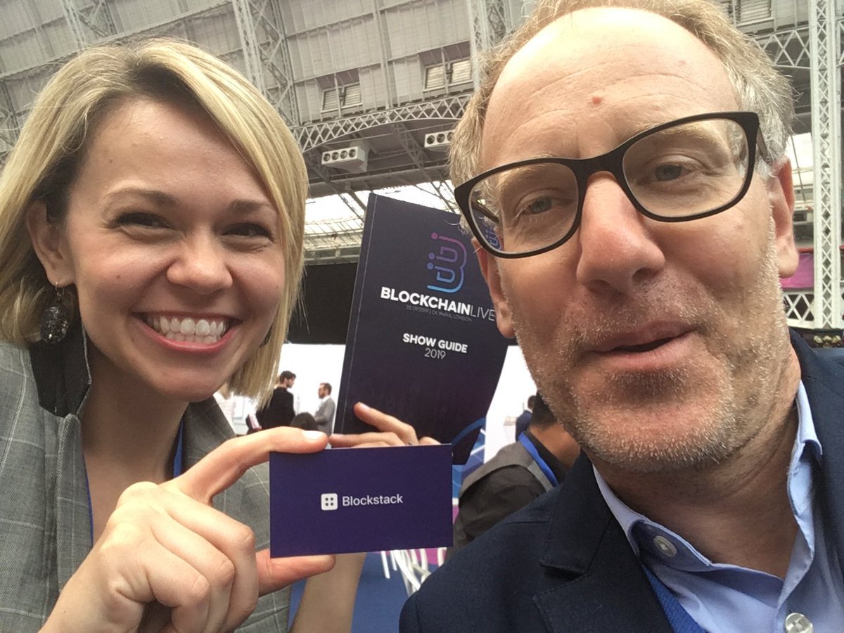 StacksCommunity's tweet image. Snaps of the #BlockstackGlobal community: 
- Blockstack PBC's Head of Investor Relations, Brittany Laughlin (@br_ttany) with Blockstack evangelist JC Finidori at Blockchain Live (@UKBlockchain) in London
- Web 3.0 meetup with @TokenGazerTM & @TheSpartanGroup in Shanghai