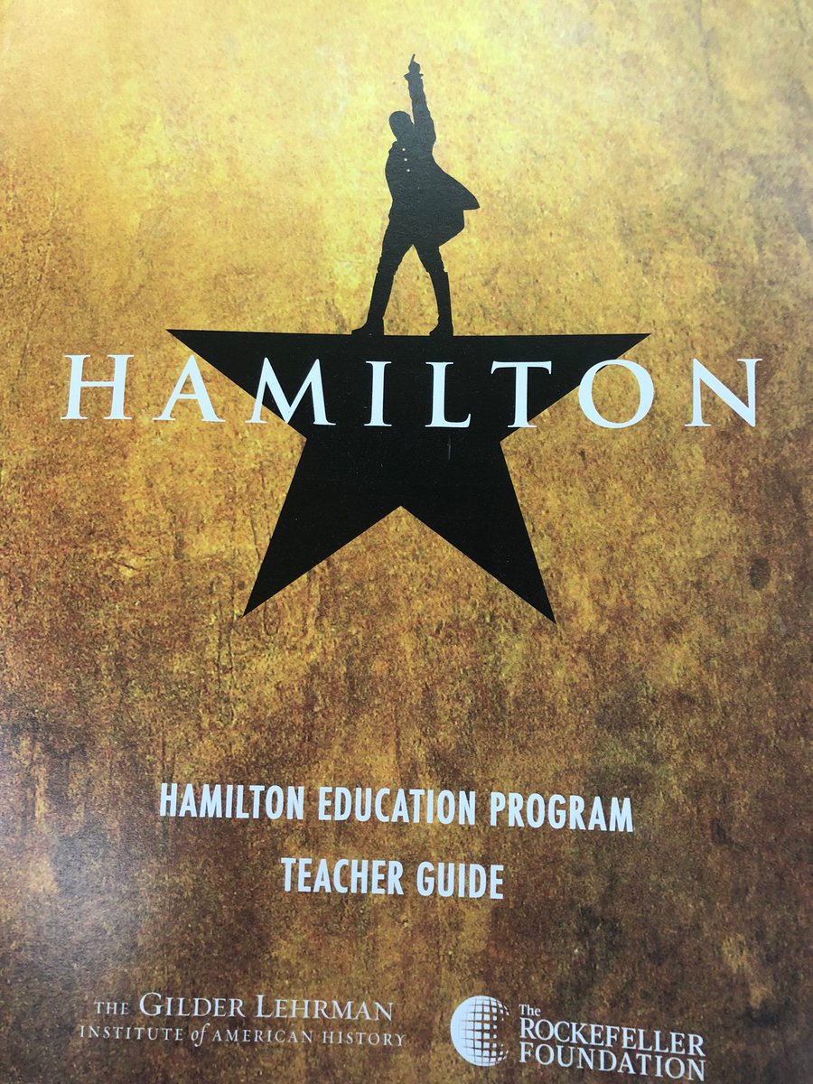 RULHMusic's tweet photo. ‘My plan is to fan this spark into a flame...’ Can’t wait to start this journey with @RULH_HS  and @HamiltonMusical. #eduham https://t.co/ijtMAfk2mb