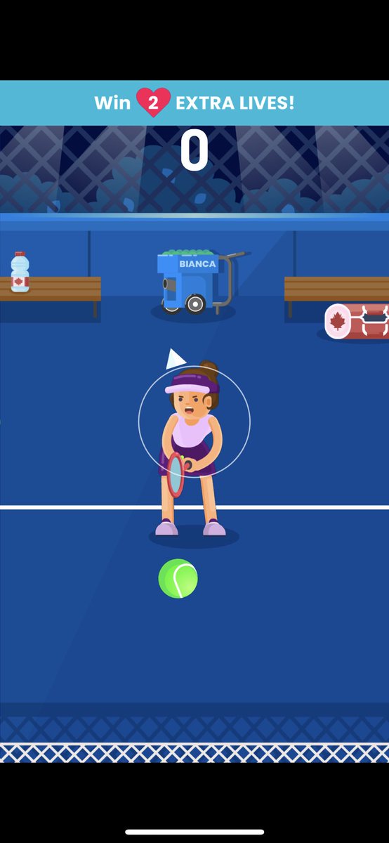 Burlington_Slim's tweet photo. @TheReadyGames loves @Bandreescu_! #TennisAF B_Dirty https://t.co/DqrmDtsTkq