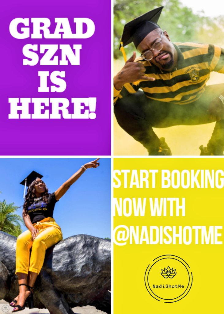 NadiShotMe's tweet image. Attention PVAMU Graduates! Grad Szn is slowly but surely approaching.  Starts booking your grad shoots now! 💜💛💜💛 #NadiShotMe #pvamu19 #pv19 #pvamu20 #pv20 #gradszn