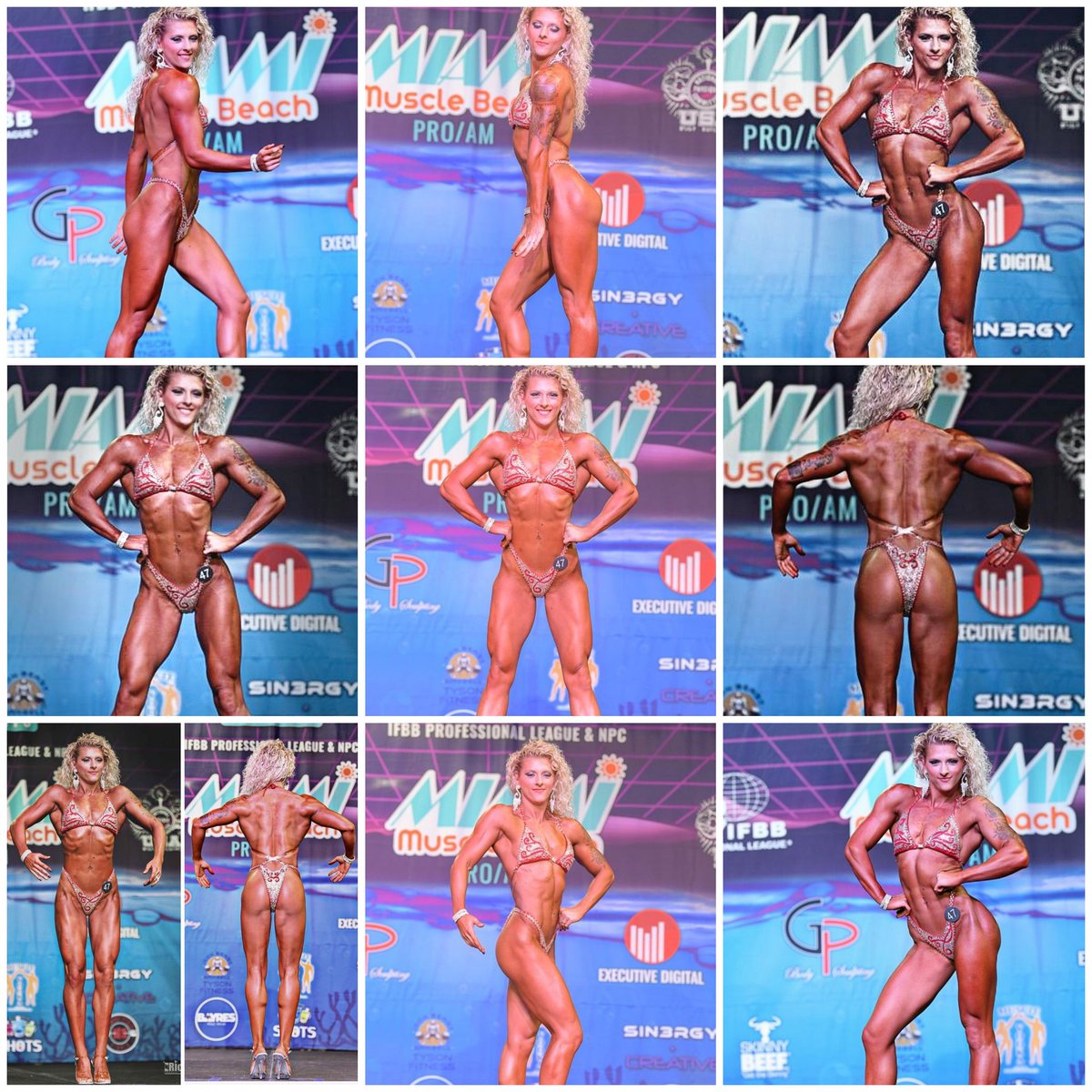 GinaRaeBooker's tweet image. Shots shots shots Errrbodddyyy #ifbbpro #miamipro
