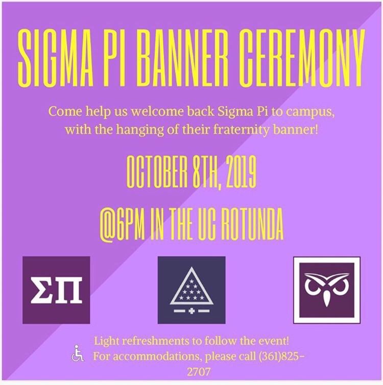 Come out and support Sigma Pi in the hanging of their banner October 8th <a href="/6/">Adrián Lamo</a> in the UC Rotunda!! Let’s welcome them back to campus the Islander way🤙🏽🤙🏽